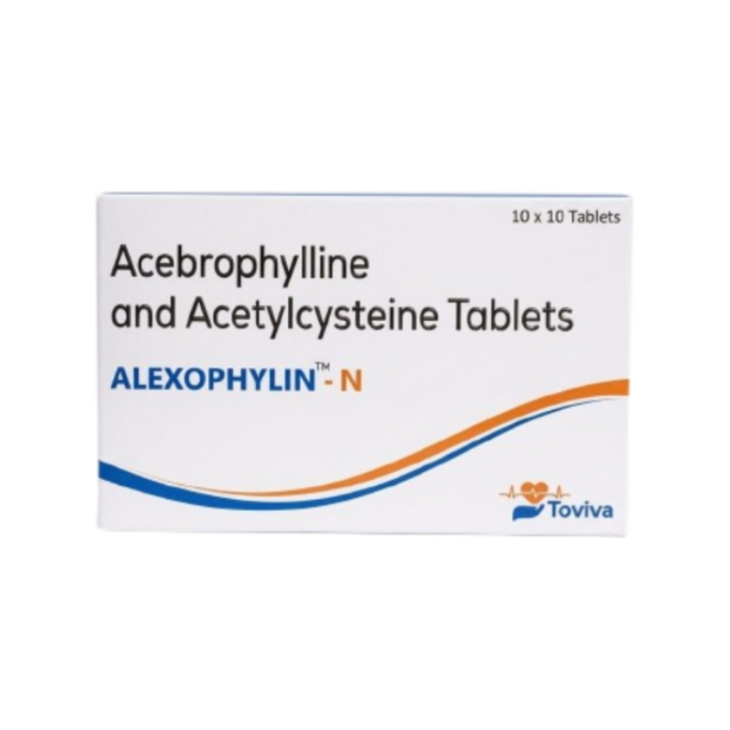 Acebrophylline and Acetylcysteine Tablets